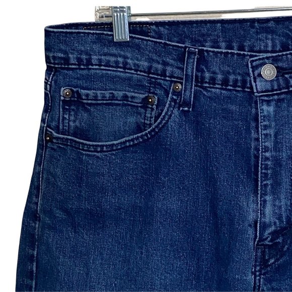 Levi's Men's 559 Relaxed Straight Dark Wash Jeans Size 36/30 - Picture 3 of 9